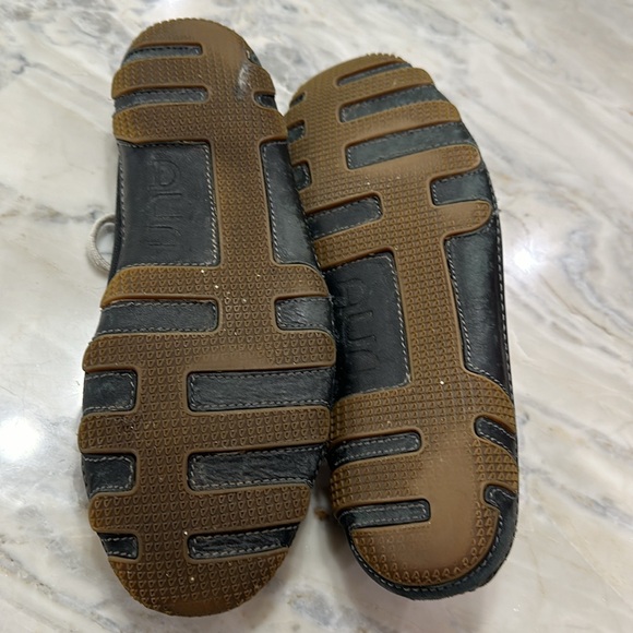 Auri Men’s size us 11 44 Eur Black Canvas Leather Toe Sneakers - Picture 4 of 8